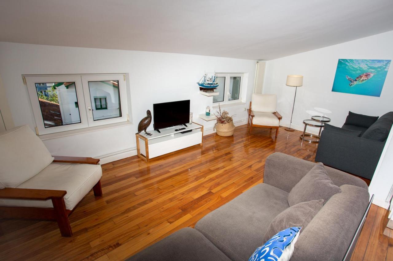 La Marina Amplio Apartamento En Pleno Centro De Hondarribia Eksteriør bilde